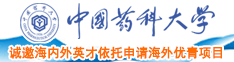 日屄视屏中国药科大学诚邀海内外英才依托申请海外优青项目